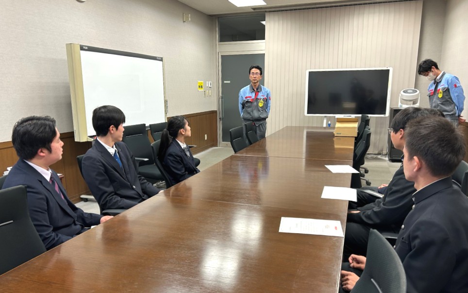 内定式を行いました。
